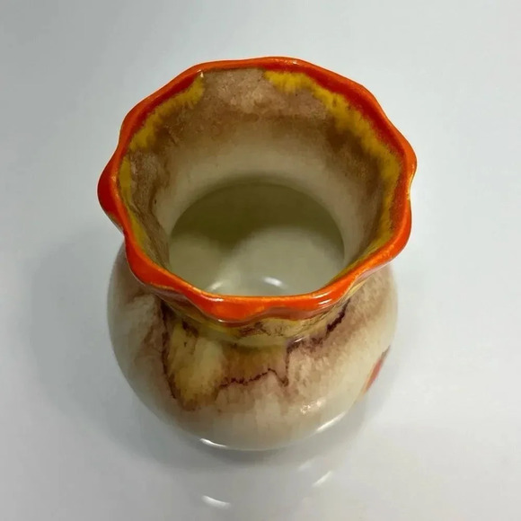 Vintage West Germany Handmade Colorful‎ Bud Vase - Picture 6 of 10
